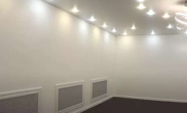 Натяжные стены белые — Королёв, Горького, 14г, фото 2