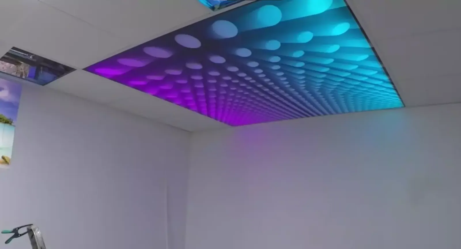 3D натяжной потолок для офиса — Королёв, Пионерская, 30 к9, фото 3
